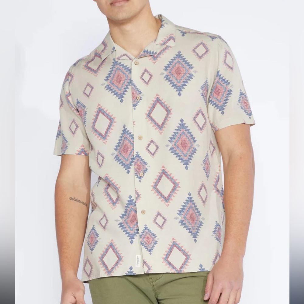 Civil Society tribal print short sleeve shirt